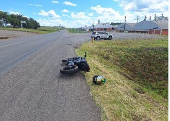 Motociclista é detido após fuga e manobras perigosas em Campos Novos