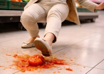 Mulher será indenizada por escorregar em tomate dentro de supermercado