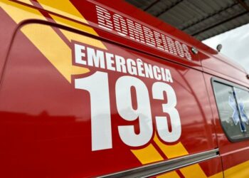 Caminhonete colide contra árvore no interior de Piratuba