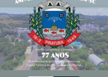 Piratuba: Aniversário de Piratuba terá programação especial com atividades para toda a família no Parque de eventos