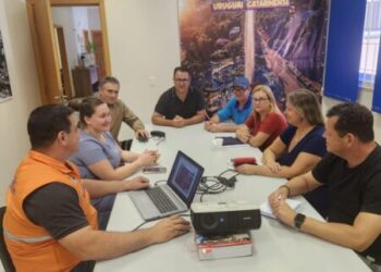 Piratuba: Equipes municipais se reúnem para organizar simulado da defesa civil no dia 1° de março