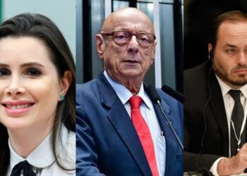 Pré-candidaturas de Amin, Carol Detoni e Carlos Bolsonaro ao Senado ampliam pressão política em SC