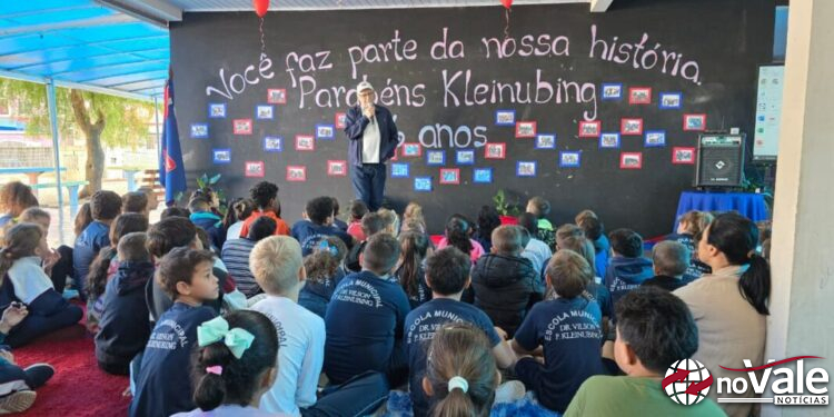 Escola Municipal Dr. Vilson Pedro Kleinubing celebra 26 anos em Capinzal