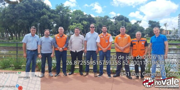 Administração de Capinzal visita Xanxerê em busca de soluções contra enchentes
