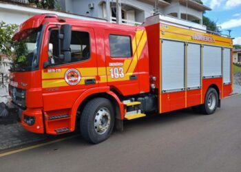 Princípio de incêndio em lava-louças mobiliza bombeiros no Centro de Capinzal