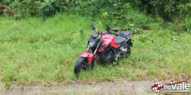 Jovem fica ferido após acidente de moto na SC-135