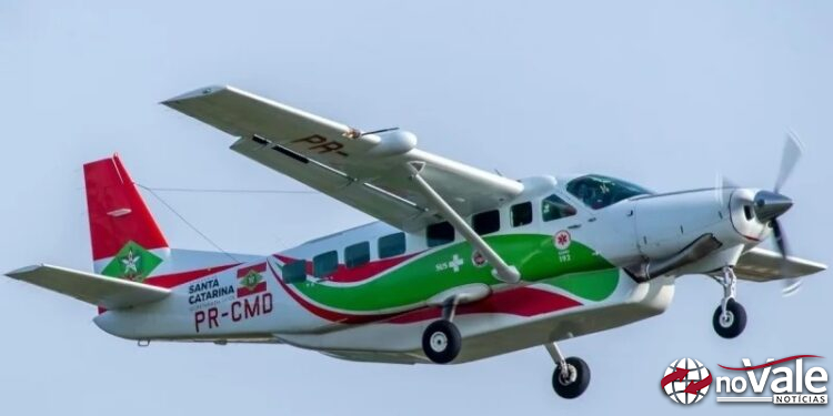 Serviço Aeromédico de Joaçaba ultrapassa 1.000 horas de voo