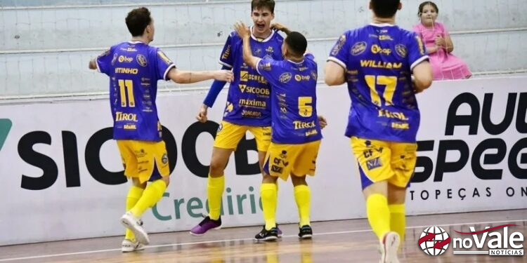 Joaçaba Futsal vence Concórdia em amistoso de apresentação do elenco