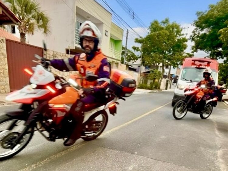 Motolâncias do Samu salvam bebê de engasgo no Litoral catarinense