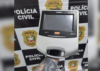 Operação recupera equipamento furtado de hospital de SC avaliado em R$ 80 mil