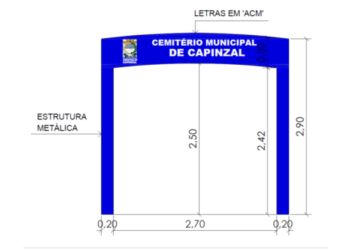 Administração de Capinzal instalará portais nas entradas dos cemitérios municipais