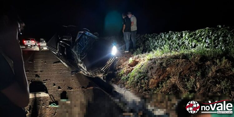 Casal de idosos morre em grave acidente na BR-470 em Campos Novos