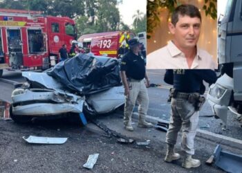 Identificado homem que morreu em grave acidente na BR-153 em Concórdia