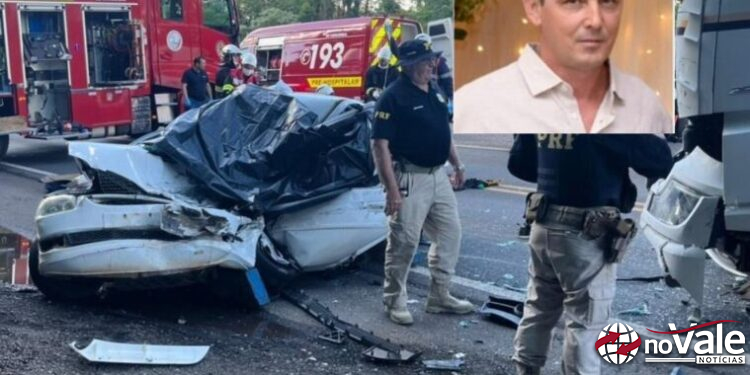 Identificado homem que morreu em grave acidente na BR-153 em Concórdia