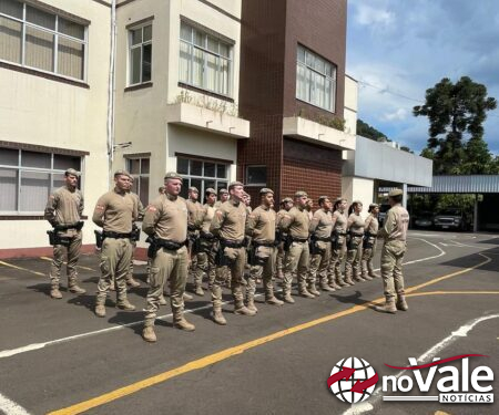 Apresentados 11 novos policiais militares para atuação em Capinzal, Ouro, Lacerdópolis e Zortéa
