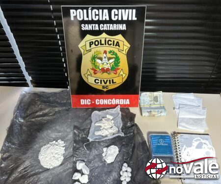 Operação policial desarticula ponto de tráfico e prende três pessoas em Irani