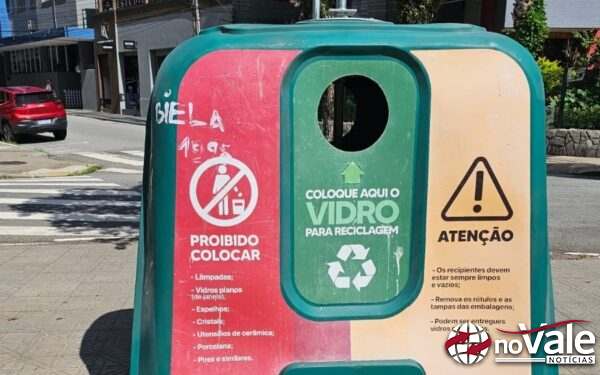 Vereador propõe criação de pontos de entrega voluntária para descarte de vidro em Capinzal
