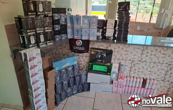 Mercadorias avaliadas em R$ 14 mil são apreendidas durante operação na SC-480