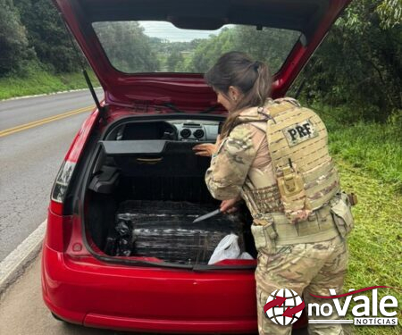 Motorista é preso em Xanxerê com mais de 100 kg de maconha