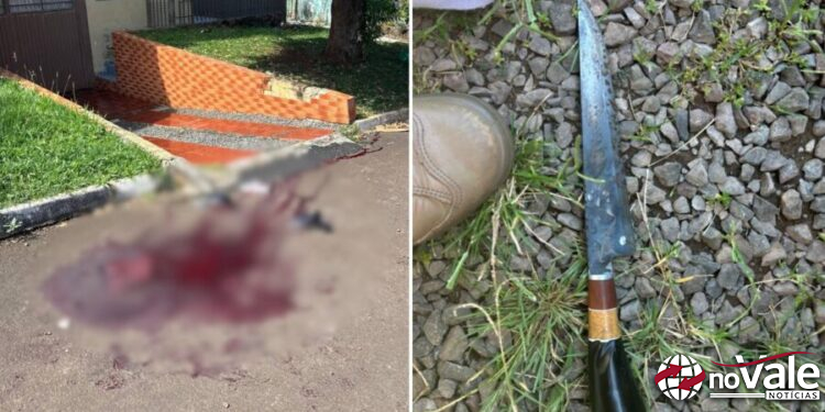 Homem é esfaqueado pelo cunhado após invadir casa e ameaçar sogra em SC