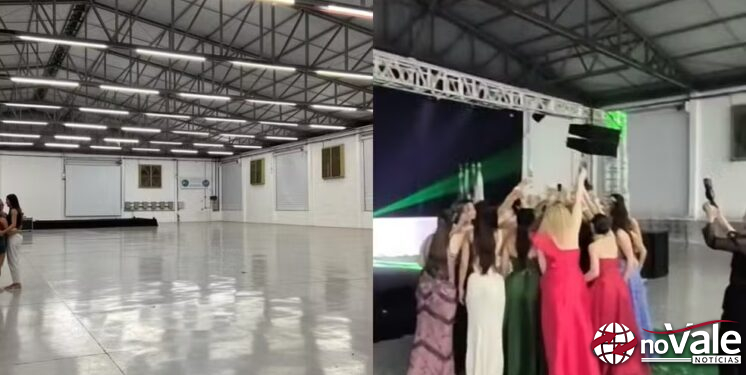 Empresa cancela formatura de R$ 145 mil um dia antes da festa e formandos organizam evento por conta própria em 9 horas em SC