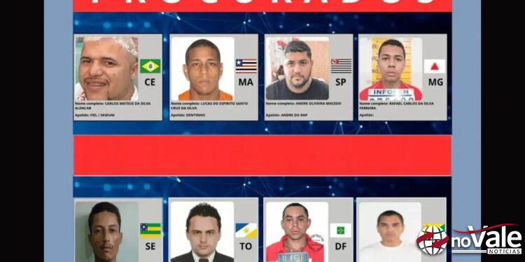 Em dois meses, plataforma com lista nacional de foragidos leva à prisão 22 criminosos