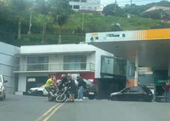 Queda de motocicleta é registrada em Capinzal