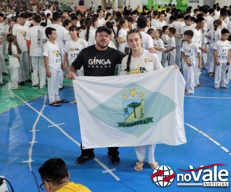 Atleta de Zortéa consagrasse vice-campeã no Paraná