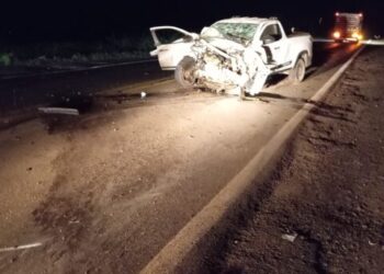 Colisão violenta na BR-470 em Barracão deixa dois mortos