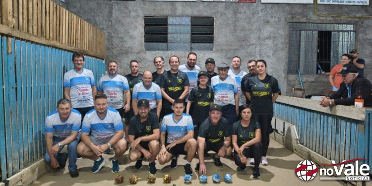 Cassino “B” vence Coxilhense pelo Campeonato Municipal de Bocha de Capinzal