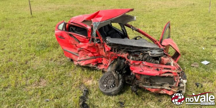 Homem de 63 anos morre em colisão entre dois carros na SC-100