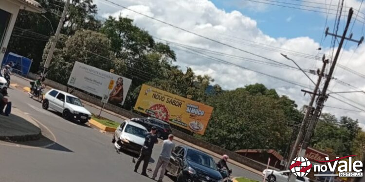 Colisão traseira é registrada em Capinzal