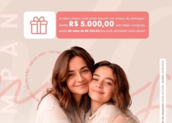 CDL Capinzal lança campanha de Dia das Mães com R$ 5 mil em premiações para consumidores