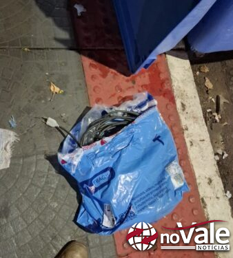 Homem é preso em flagrante após furtar fios elétricos no Centro de Herval d’Oeste