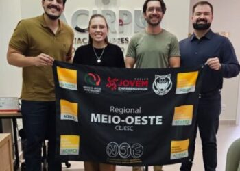 ACIRP juntamente com Núcleo de Jovens Empreendedores recebem Diretoria Executiva do CEJESC