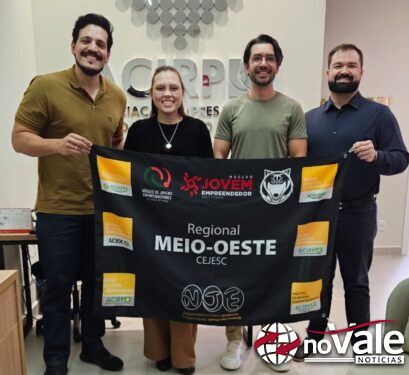 ACIRP juntamente com Núcleo de Jovens Empreendedores recebem Diretoria Executiva do CEJESC