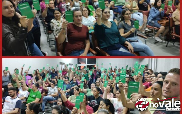 Servidores de Faxinal dos Guedes decretam estado de greve após reajuste considerado insuficiente no vale-alimentação