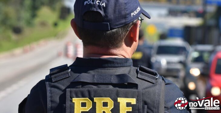 Motorista agride policial da PRF durante abordagem e foge em alta velocidade na BR-282, em Faxinal dos Guedes