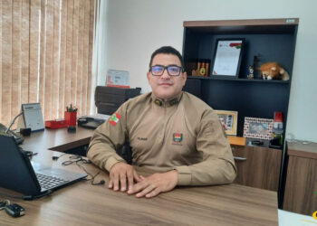 Comandante da PM Major Vilmar Rosa